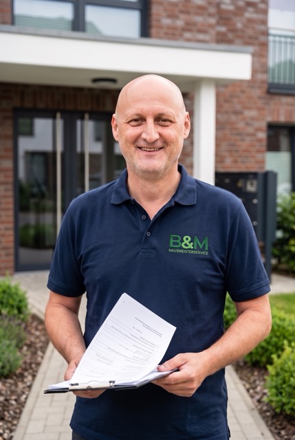 Becir Catakovic, Inhaber von B&M Hausmeisterservice